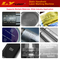 LYLASER pour usage industriel et domestique, marqueur laser portable adapté aux métaux, plastiques, fils, bois, cartons et plus encore