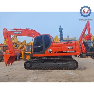 รถขุดไฮดรอลิก Doosan DX225LC มือสอง 22 ตัน สำหรับงานฟาร์มและก่อสร้าง ชั่วโมงการทำงานน้อย จัดส่งรวดเร็วจากจีน - Product Image 1
