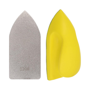 Набор 120 алмазных полировальных накладок для полировки камня и гранита 4,72 "X 2,17" с крючками и петлями - Product Image 2