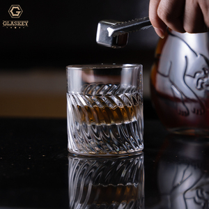 Bicchieri da Whisky con Base Spessa da 200ml, Tumbler <span class=keywords><strong>Old</strong></span> Fashioned per Scotch, Bourbon, Cocktail, Cognac, Vodka, Gin, <span class=keywords><strong>Tequila</strong></span> - Product Image 4