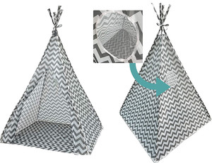 Tepee Tent for Kids Tepee Play Tent Indoor and Outdoor Portable Play Tent for Boy and <strong>Girls</strong> Children Pop up <strong>Teepee</strong> - Product Image 3