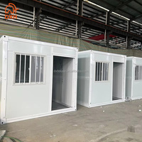 Abri pliable préfabriqué moderne de style ferme pour dortoirs étudiants, restaurants, chambres et ateliers