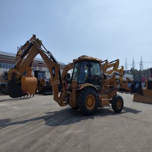 Chargeuse-pelleteuse Caterpillar 420F 4x4 d'occasion, modèle 2022, cabine confortable pour engins de construction - Product Image 6