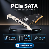 Carte adaptatrice interne PCIe 4.0 X8 vers SlimSAS (SFF-8654) simple en stock