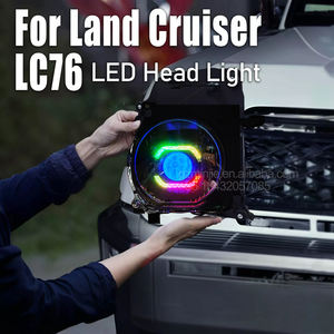 Conjunto de Faros Delanteros con Lente de Proyector LED Modificados RGBW LC70 LC76 LC79 con Señal de Giro Dinámica para <span class=keywords><strong>LAND</strong></span> <span class=keywords><strong>CRUISER</strong></span> 24-26 - Product Image 2
