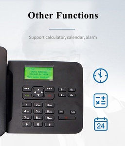 Volte <strong>SIP</strong> Call Fixed Wireless Phone 2.2 Inch Cordless Phone High-quality Hands-free <strong>SMS</strong> 4G FWP LTE GSM 4G SIM Desk Phone - Product Image 4