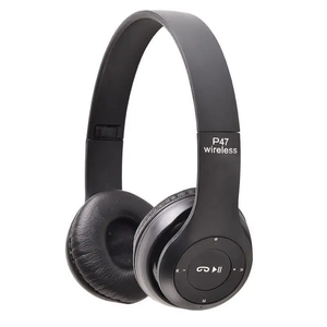 Promotion Casque Audio Sans Fil P47 Bluetooth 5.0 Supra-Auriculaire Fille Idéal Jeux Mobile Oreilles de <span class=keywords><strong>Chat</strong></span> LED Indicateur Batterie Fonction Étanche - Product Image 3