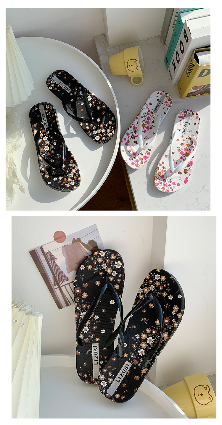 Custom Logo Girls Beach Flip Flop Non-slip Women Slippers Summer Flip Flops