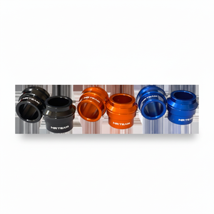 Per KTM SX-F 250 23-25 distanziali posteriori arancioni da 20mm e 15mm in lega e alluminio - Product Image 1