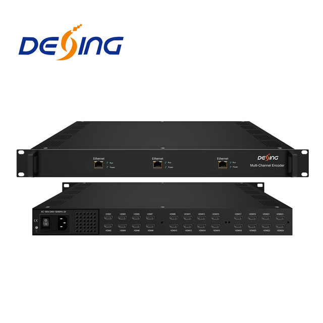 NDS3228S Multi-Channel Encoder 24 HDMI Input Mpeg4 HD Encoder with OSD Insertion, IP Out CATV Ip Video Encoder