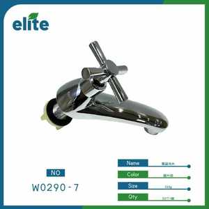 Elite Basin Faucet W0290-7 Single Handle Chrome Deck Mounted Contemporary Style - Product Image 1