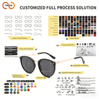 Lunettes de soleil œil-de-chat haut de gamme TWOOO T1750 – Polyvalentes, tendance, personnalisées, protection UV400 – Nouveau style – Vente en gros directe usine
