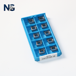 Pastilhas de Metal Duro CCGT091304-AK de Alta Resistência ao Desgaste para Ferramentas de Torneamento CNC com Revestimento CVD OEM Personalizável - Product Image 2