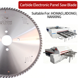Lame de scie circulaire industrielle TCT de 400 mm <span class=keywords><strong>à</strong></span> pointe en carbure pour contreplaqué et panneaux stratifiés, charpente en bois, bois d'œuvre - Product Image 2