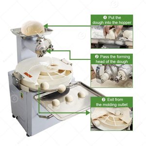Máquina Automática para Dar Forma a la Masa <span class=keywords><strong>de</strong></span> Bollos al Vapor, Divisora y <span class=keywords><strong>Boleadora</strong></span> <span class=keywords><strong>de</strong></span> Masa para Panadería - Product Image 5