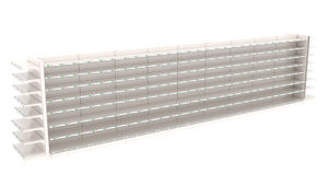 Estantes de Supermercado Perforados Personalizados ODM/OEM con Ganchos, Exhibidores Metálicos con Panel Perforado para Tiendas de Accesorios Móviles - Product Image 6