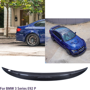 Aileron arrière en fibre de carbone de style P pour BMW Série 3 E92 Coupé et E92 M3, 2005-2013 - Product Image 2