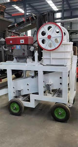 Concasseur à mâchoires mobile diesel portable de bonne qualité, nouvelle machine à pierres compacte pour tracteur - Product Image 2