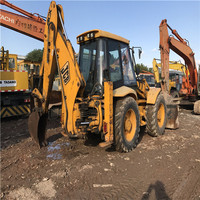 Kondisi Baik, Harga Bagus Digunakan JCB 3CX 4CX Wheel Backhoe Loader/JCB 4CX Backhoe Loader untuk Dijual