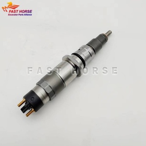 Inyector de Combustible Hangood 0445120231 0432193033 para Motor 6D107, Excavadora PC130-7 PC160LC-7, Inyector Diesel Common Rail - Product Image 3