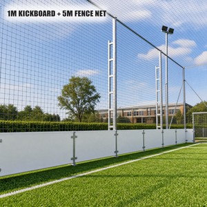 <span class=keywords><strong>Cancha</strong></span> <span class=keywords><strong>de</strong></span> Fútbol Sala Personalizada <span class=keywords><strong>de</strong></span> 10x20m, 6m <span class=keywords><strong>de</strong></span> Altura, Tablero <span class=keywords><strong>de</strong></span> HDPE, <span class=keywords><strong>Malla</strong></span> <span class=keywords><strong>de</strong></span> Fútbol, Techo con Red Anti-Escapes <span class=keywords><strong>de</strong></span> Balones, Columnas Reforzadas, LED - Product Image 6