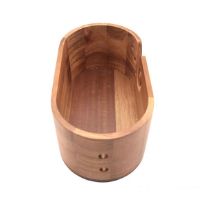 12x6.2x6" Wooden Yarn Bowl, <strong>Knitting</strong> Bowl with Storage, Crochet <strong>Wool</strong> <strong>Holder</strong> with Storage Crochet <strong>Wool</strong> <strong>Holder</strong> Bowl - Product Image 3