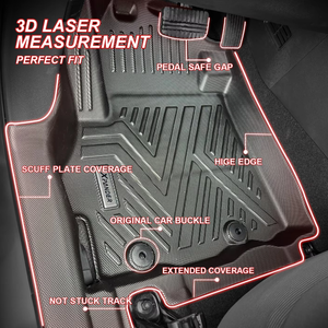 Tappetini Auto 5D in TPE Personalizzati all'Ingrosso, Spessore 3,5 mm, Set da 3 Pezzi per <span class=keywords><strong>Peugeot</strong></span> <span class=keywords><strong>2008</strong></span> - Product Image 4