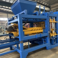 Machine de formage de blocs de béton hydraulique entièrement automatique pour la production de blocs de pavés creux, pleins et emboîtables