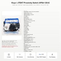 Capteur de Proximité Koyo JTEKT APS4-12S-E NPN NO 4mm 10-30V DC IP67 Type Carré Induction Vente en Gros Fournisseur d'Usine