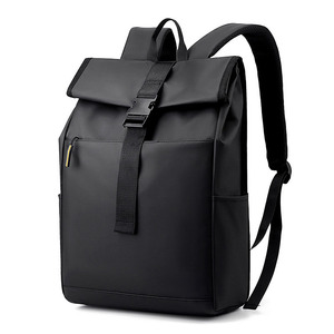Custom Casual Sport <b>Backpack</b> <b>Waterproof</b> Man <b>Roll</b> <b>Top</b> <b>Backpack</b> Large Capacity School <b>Backpack</b> Travel Hiking - Product Image 1
