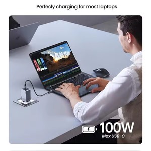 <span class=keywords><strong>Cargador</strong></span> <span class=keywords><strong>UGREEN</strong></span> Nexode Pro <span class=keywords><strong>100W</strong></span> GaN USB C con Carga Rápida QC4.0 3.0, <span class=keywords><strong>Cargador</strong></span> Rápido PD para Laptop, para iPhone 17 16 15 Pro - Product Image 2