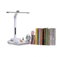 Lámpara de Escritorio LED, Lámpara de Lectura y de Mesa con Control Táctil, Fuente de Alimentación CC, Alto CRI 90