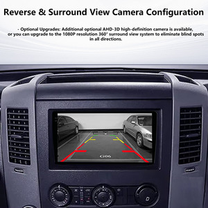 Lecteur DVD de voiture Android Penhui Smart Series pour Mercedes-Benz <span class=keywords><strong>Sprinter</strong></span> 2006 - <span class=keywords><strong>2016</strong></span> Radio GPS Navigation Multimédia 2 Din - Product Image 4