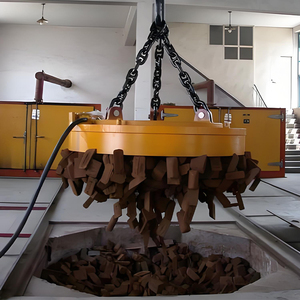 स्टील प्लेट खुदाई उठाने के लिए चुंबकीय लिटर, 1600 किलोग्राम स्टील स्क्रैप ऊंचाई 200 मिमी चुंबकीय प्लेट चुंबकीय sep - Product Image 1