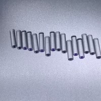 Tige de guidage de lumière en verre de quartz clair avec revêtement antireflet, tige optique pour instruments laser et optiques, diamètre 8 mm, transmission de 97,5 %
