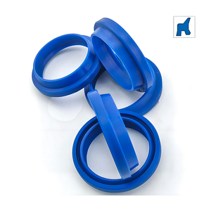 Cincin segel minyak PU ukuran kustom buatan pabrik Tiongkok segel pengikis Wiper DHS untuk Silinder minyak hidrolik - Product Image 1