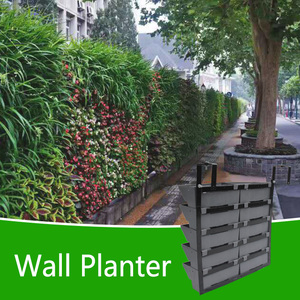 Vertical Garden PP <b>Plastic</b> Vertical Garden Green Wall <b>planters</b> Flower Wall Plant Pots Self-Watering Drainage Hole Eco-Friendly - Product Image 4