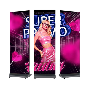 Afficheur LED GOB P2.5 de haute qualité, écran publicitaire pliable pour intérieur, luminosité 1000 cd, 4K HDR Full HD, affichage intérieur - Product Image 1