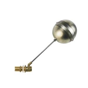 Lirlee Chất lượng cao thép không gỉ nam chủ đề nổi điều chỉnh Brass bóng <span class=keywords><strong>Float</strong></span> van cho bể nước bơm - Product Image 3