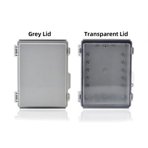 300x200 130 ABS עמיד למים פרויקט פלסטיק הצונף תיבת ip67 אבזם פלדה נירוסטה עם צלחת הרכבה וסוגר - Product Image 4