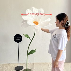 <span class=keywords><strong>2025</strong></span> Phổ Biến Khổng Lồ Hoa Sắp Xếp Chất Lượng Cao Trắng Giấy Hoa Cúc Hoa Khổng Lồ Cho Cửa Sổ Hiển Thị - Product Image 4