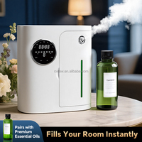 Diffuseur de parfum mural commercial pour hôtel, usage domestique, sans eau, grande capacité 160 ml, minuterie automatique, à brancher