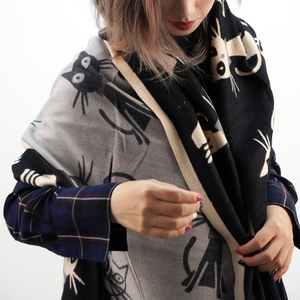 Accesorios Cálidos de Invierno para Mujer, Manta Suave de Imitación de Cachemira Turca, Chal de Mezcla de Viscosa, Bufandas Tejidas con Borlas para Mujer 2026 - Product Image 6