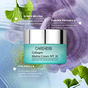 Crème hydratante quotidienne anti-âge et anti-rides légère et raffermissante au collagène marin SPF 30 - Product Image 4