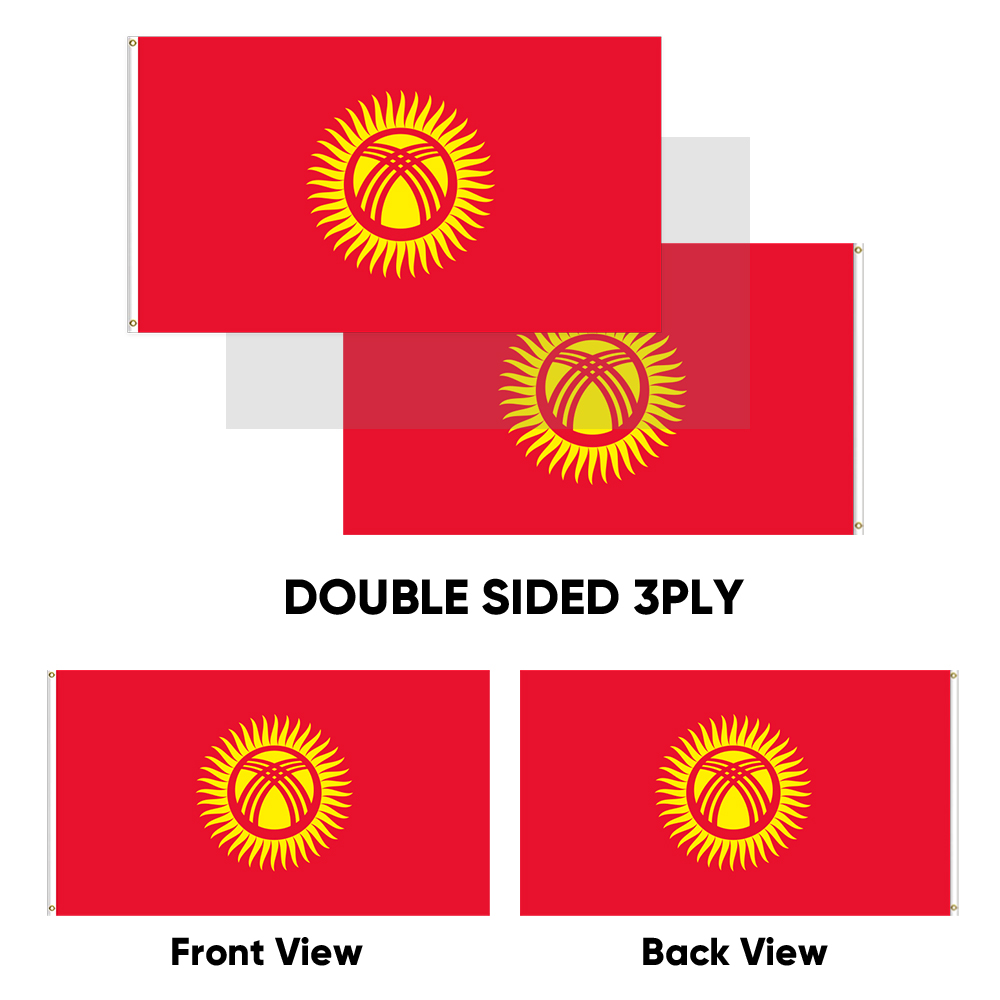 Kyrgyzstan Flag