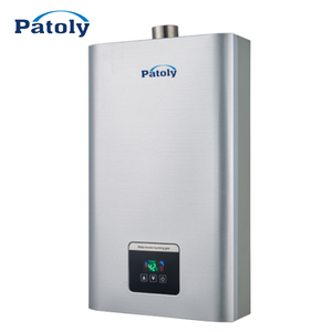 Scaldabagno a <span class=keywords><strong>Gas</strong></span> Istantaneo a Temperatura Costante da 12L e 16L per Uso Residenziale e Commerciale, Display LED, Montaggio a Parete per Tutta la <span class=keywords><strong>Casa</strong></span>, a <span class=keywords><strong>Gas</strong></span> Naturale - Product Image 2