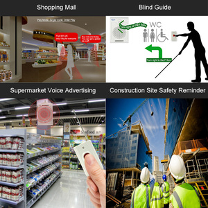 Đầu Dò Hồng Ngoại Giọng Nói Cao Chất Lượng Cao 5M 120 Góc Cảm Biến Chuyển Động Pir Loa Phát Thanh Kích Hoạt - Product Image 5