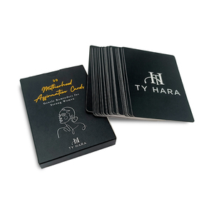 Juego de Tarjetas de Motivación Personalizadas - Afirmaciones Inspiradoras para Empoderar a las Mujeres, Ideal para el Apoyo a la Maternidad - Product Image 1