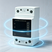 Dispositif de protection de tension monophasé 220V 2P, interrupteur de protection contre les surtensions et les sous-tensions de 40A à 100A