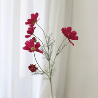 Fleurs artificielles en soie marguerites faites à la main, réalistes, imperméables, longue durée, pour la Fête des Mères, le Nouvel An Chinois, Thanksgiving, les mariages